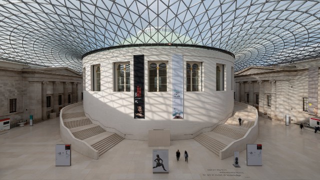 The British Museum in London 