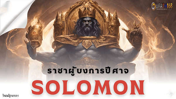 Solomon ราชาผู้บงการปีศาจ